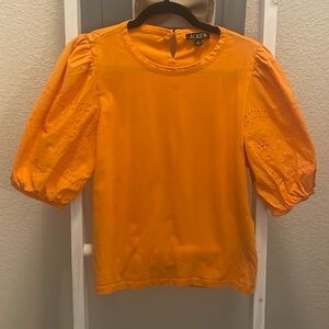 J.Crew Orange Knit Top